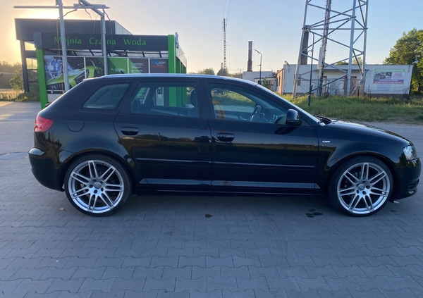 Audi A3 cena 27900 przebieg: 275430, rok produkcji 2008 z Tarczyn małe 191